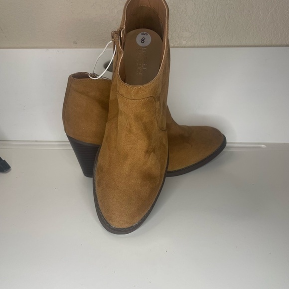 Market & Spruce Shoes - Market & Spruce Brown Ankle Booties